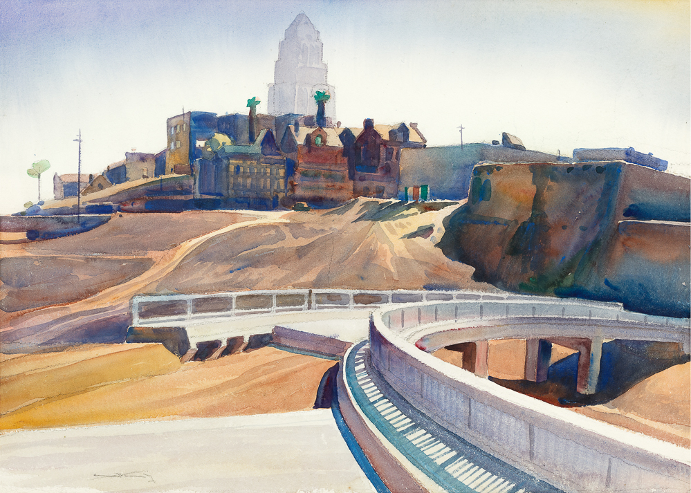 Emil Kosa, "Freeway Beginnings", c.1948, Buck Inv# 1266