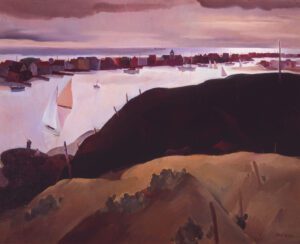 Phil Dike, Corona del Mar (Newport Harbor), 1932