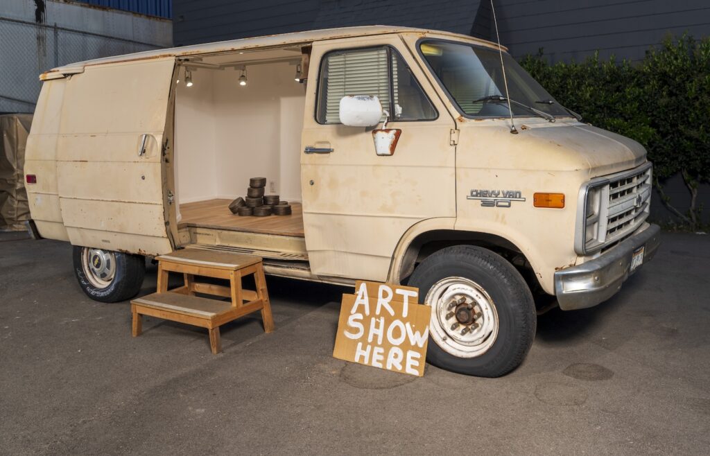 Ruben Ochoa CLASS: C, 2001–2005 / 2021– 1985 Chevy, Ochoa's family former tortilla delivery van