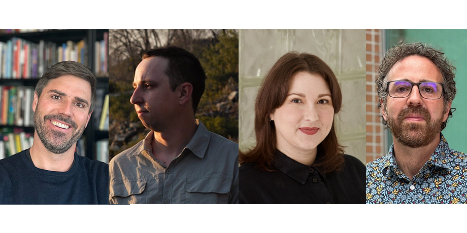 Left to right: James Nisbet, Justin Felder, Marianna Davison, Jon Pitt