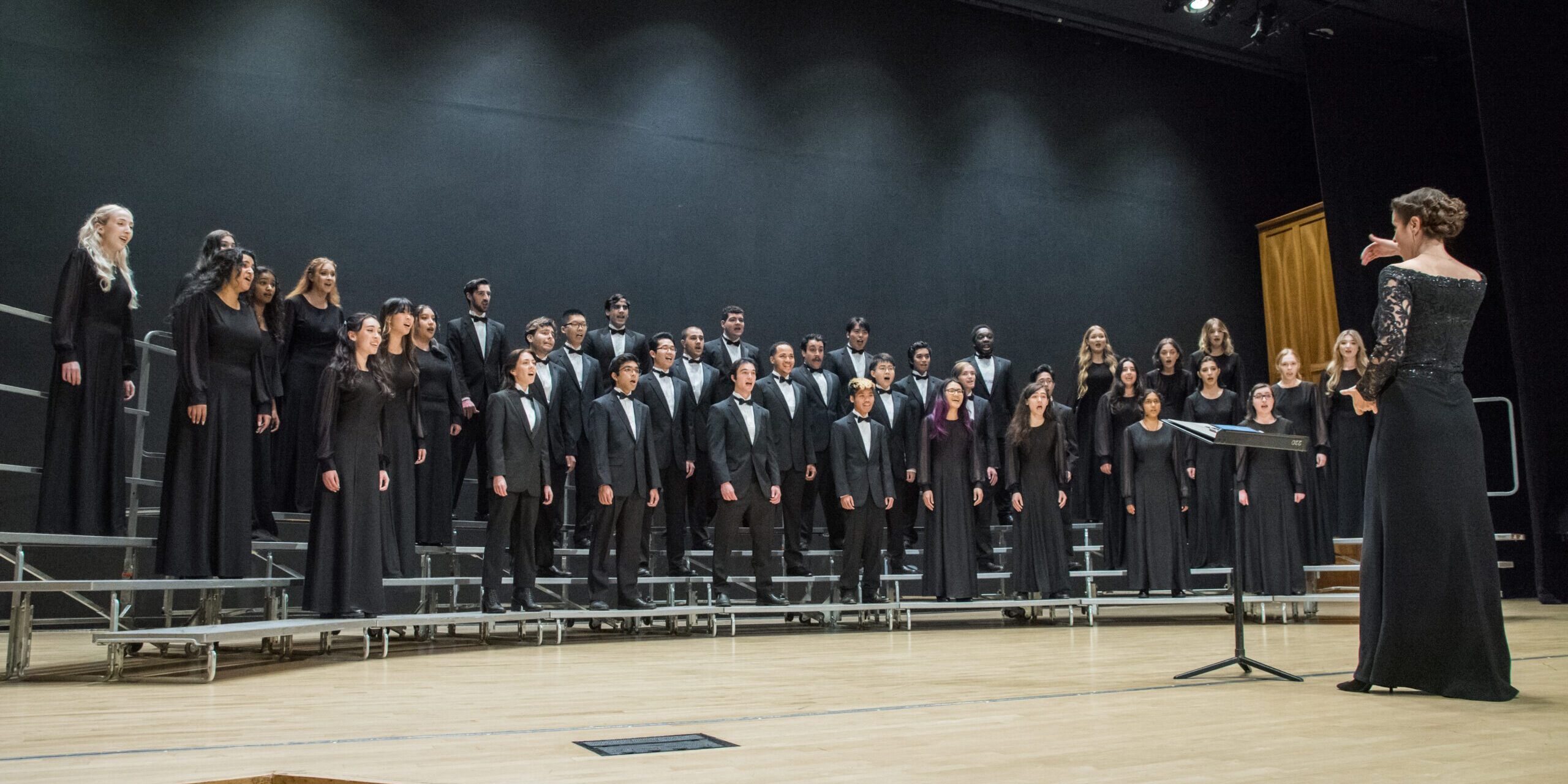 The University of California, Irvine Chamber Singers: photograph by Jeanine Hill, courtesy of Claire Trevor School of the Arts